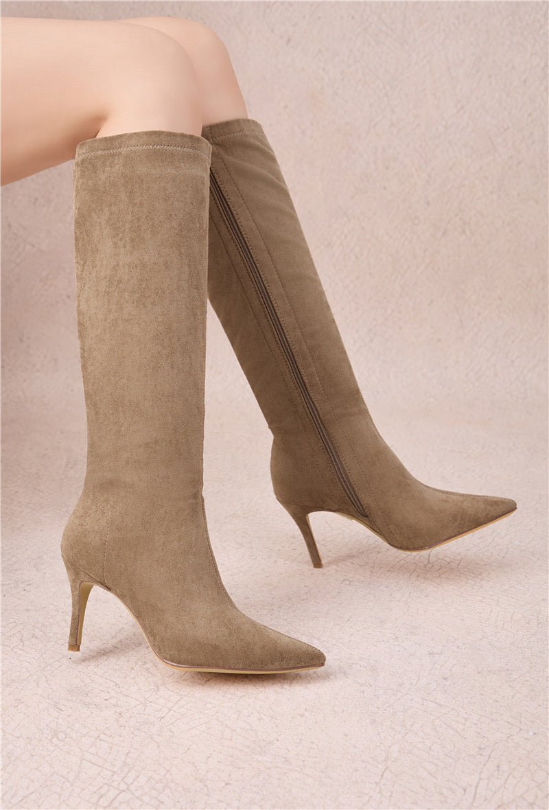 Bottes PAMELA - Taupe