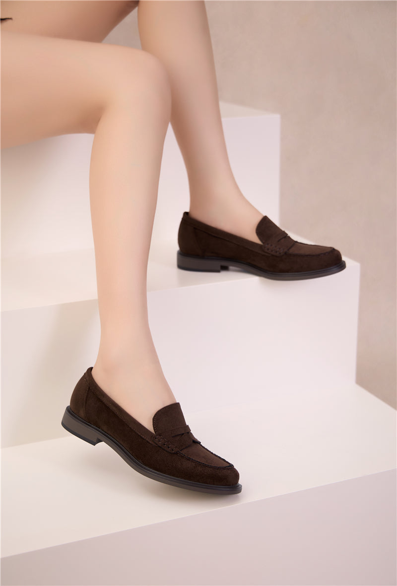 Mocassins ILONA - Marron