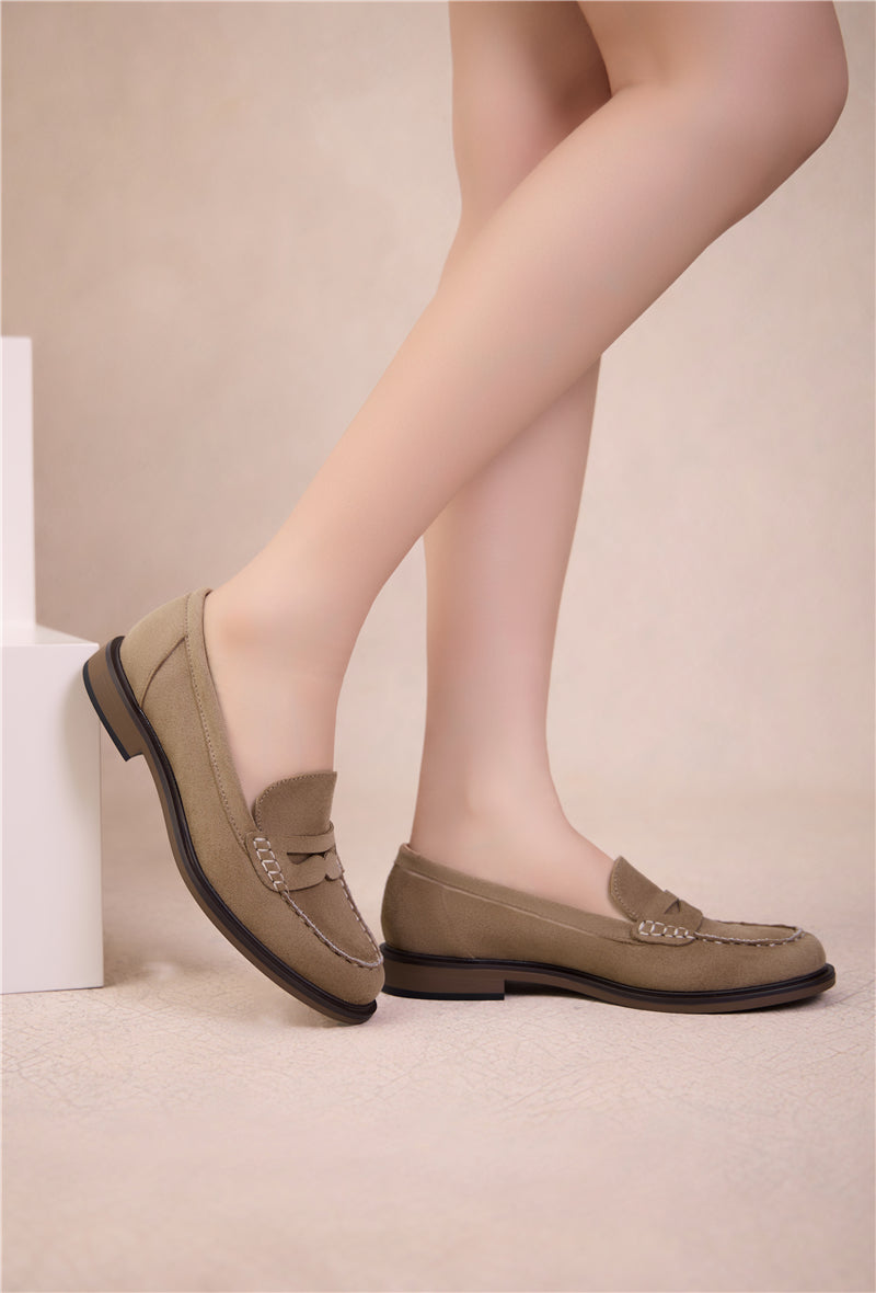 Mocassins ILONA - Taupe