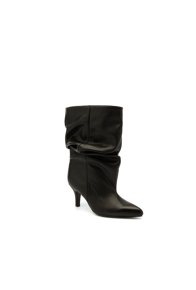 Bottines slouchy LUCY - Noir