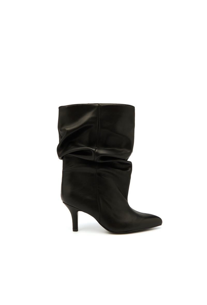 Bottines slouchy LUCY - Noir
