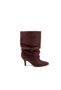 Bottines slouchy LUCY - Bordeaux