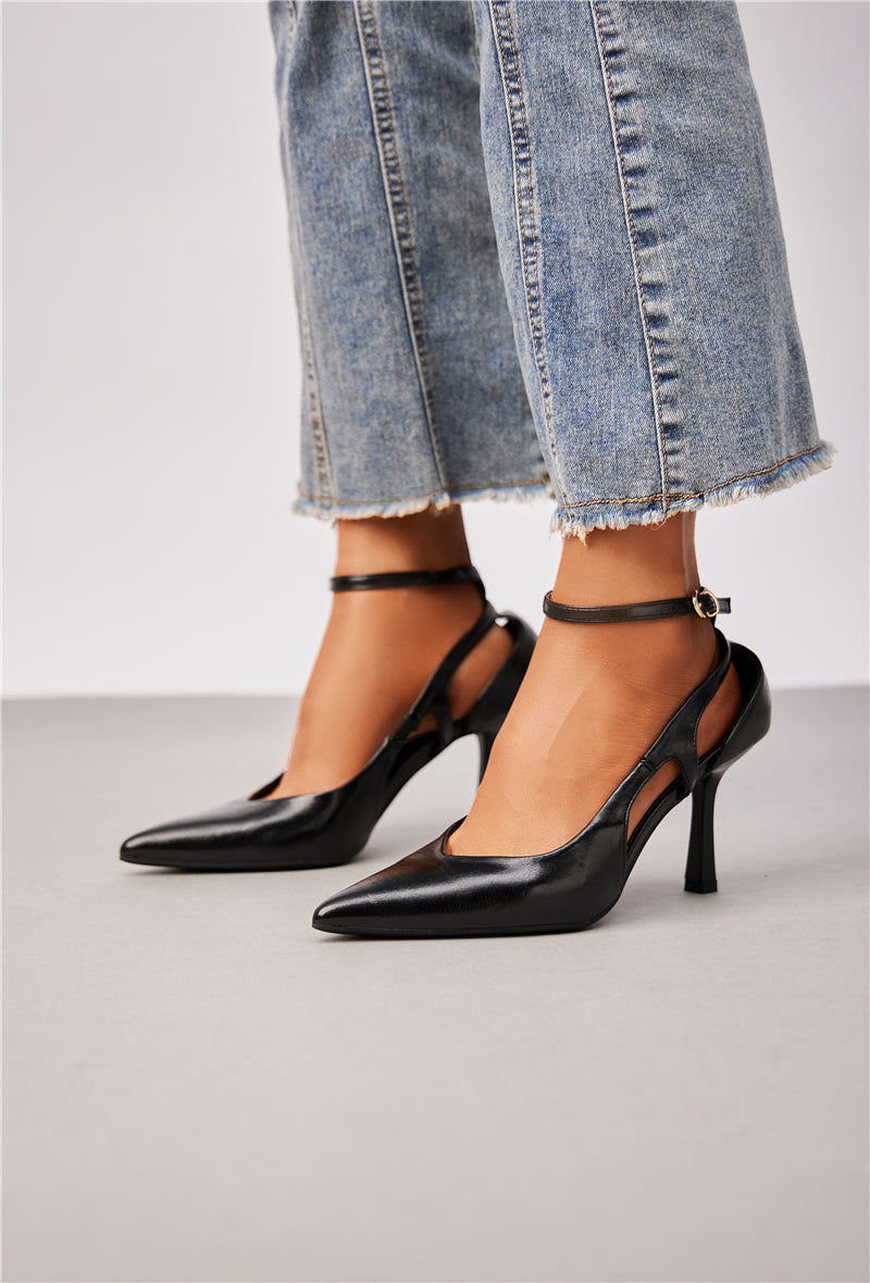 KIARA – Escarpins Noir