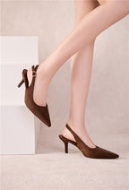 Escarpins MANON - Marron