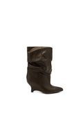 Bottines slouchy ELYA - Marron