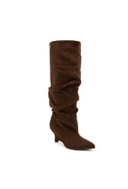 Bottes slouchy LIV - Marron