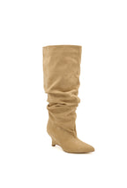 Bottes slouchy LIV - Taupe