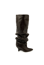 Bottes slouchy ORA - Marron