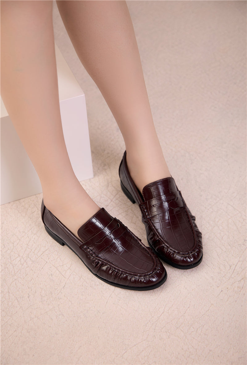 Mocassins LEONIE - Bordeaux