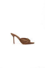 Mules plissées APRIL - Kaki