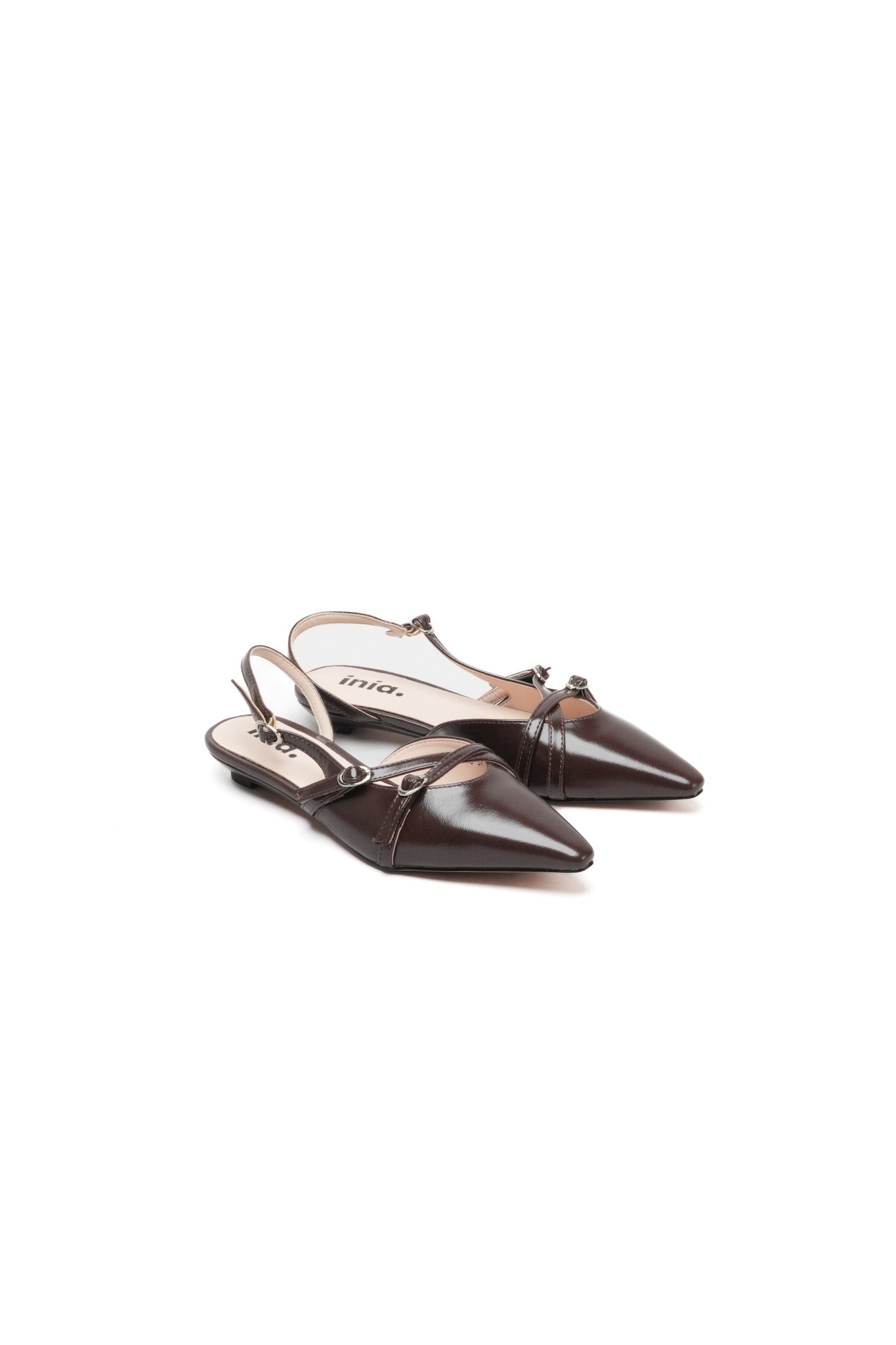 Slingbacks NAYA - Chocolat