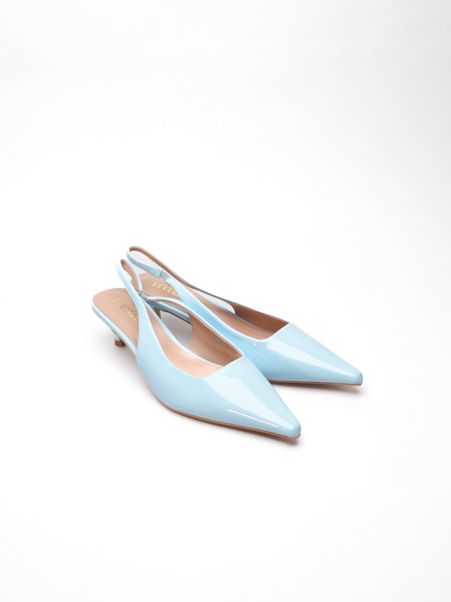 LUNA slingback ballerinas - Blue