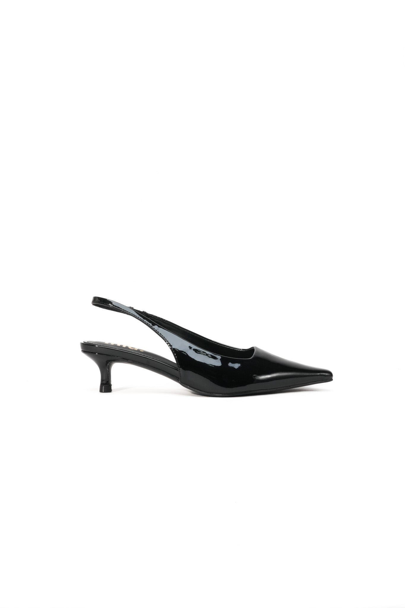 LUNA slingback ballet flats - Black