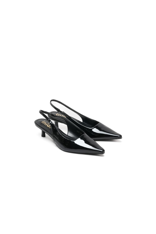 LUNA slingback ballet flats - Black