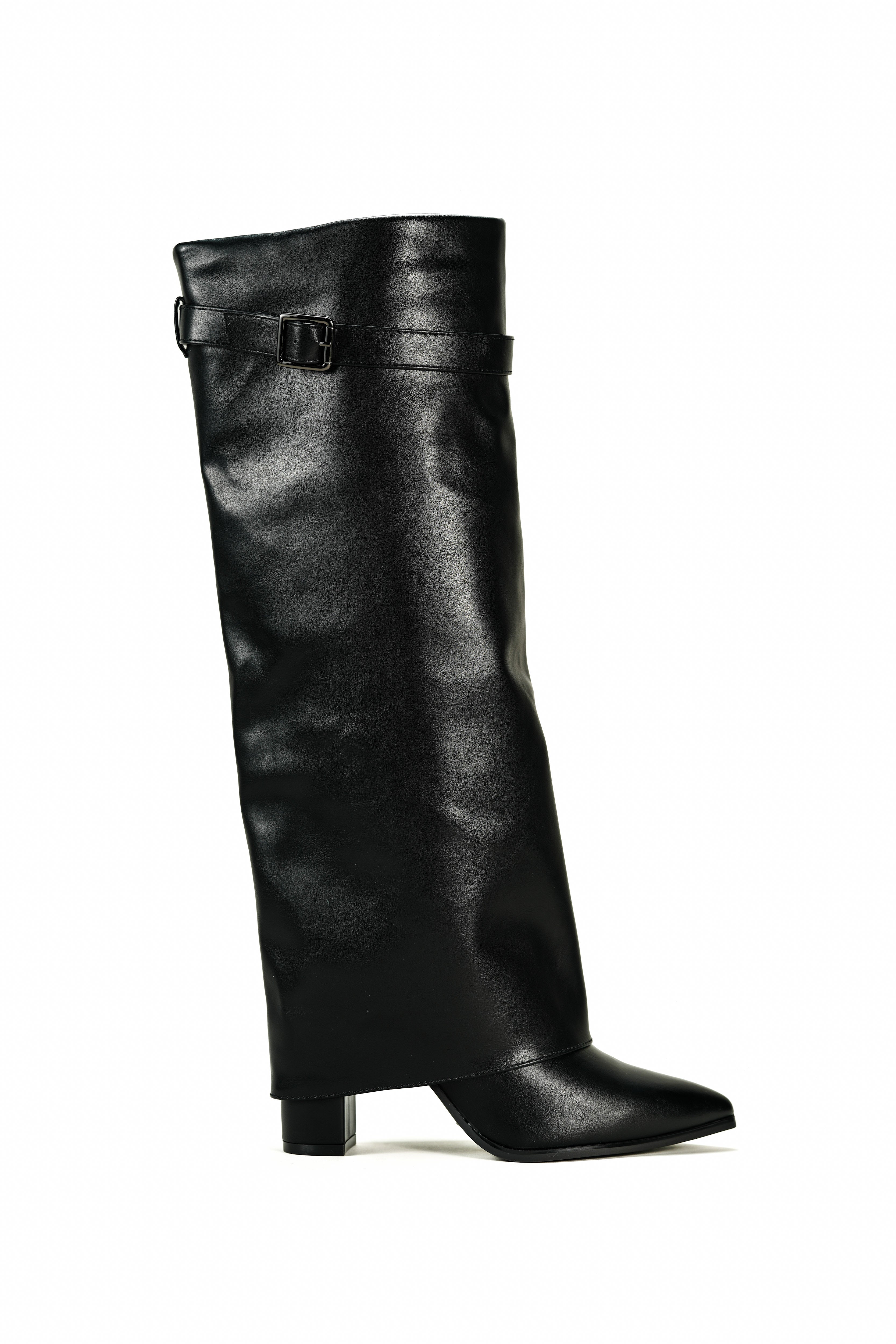 JULIE – Bottes guêtres Noir