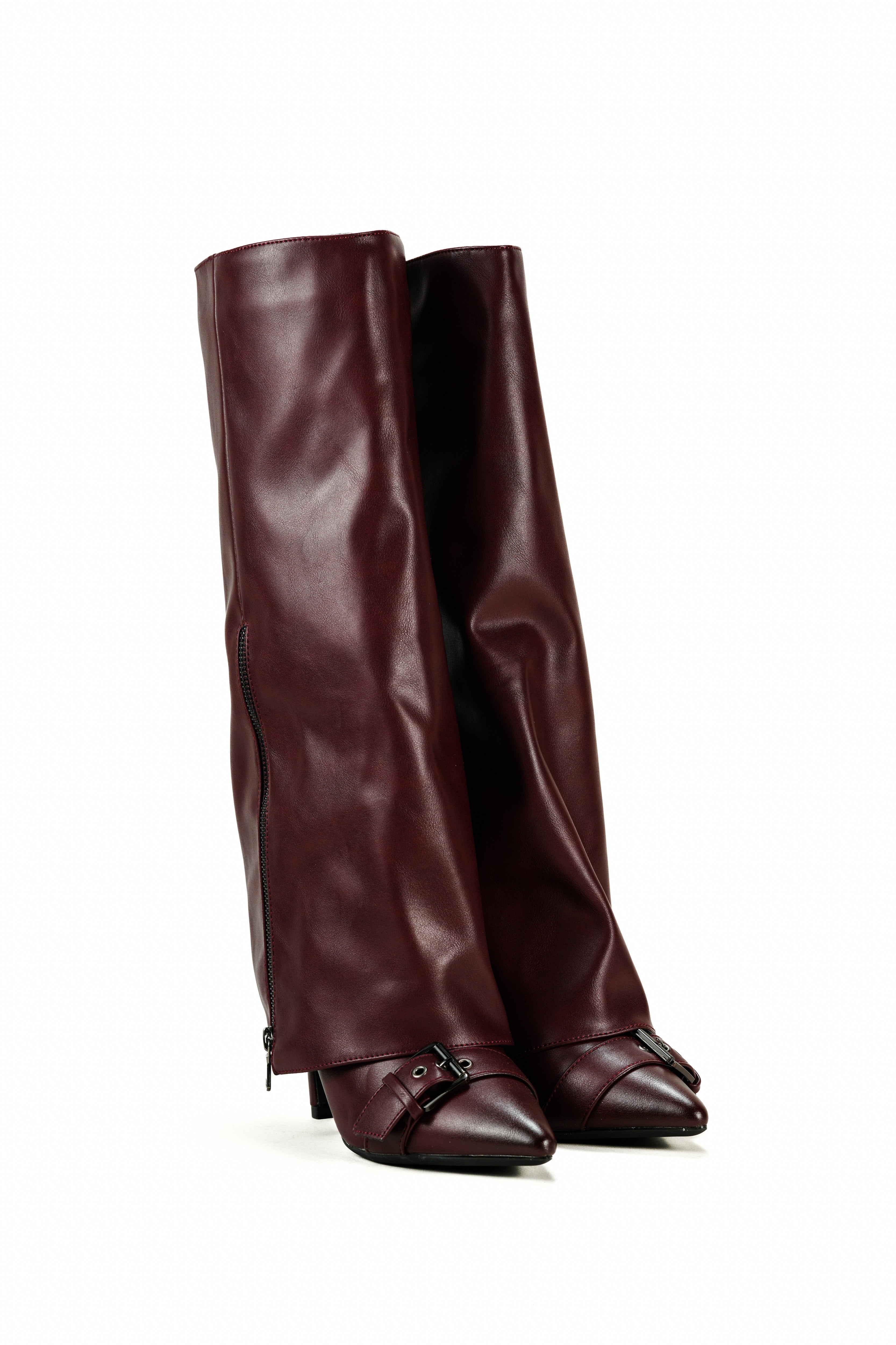 NYSA – Bottes guêtres Bordeaux