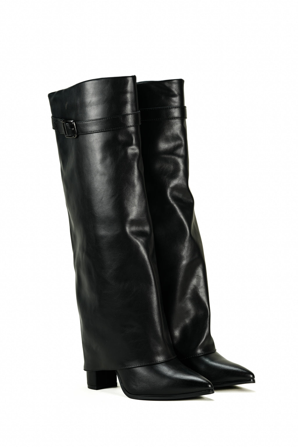 JULIE – Bottes guêtres Noir