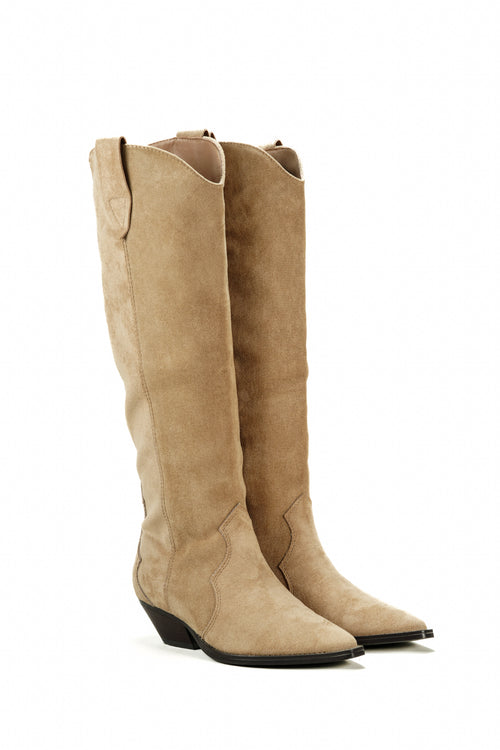 ADRIANA – Bottes Taupe