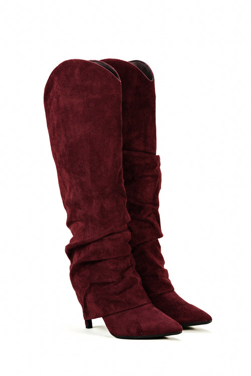 ALMA – Bottes guêtres Bordeaux
