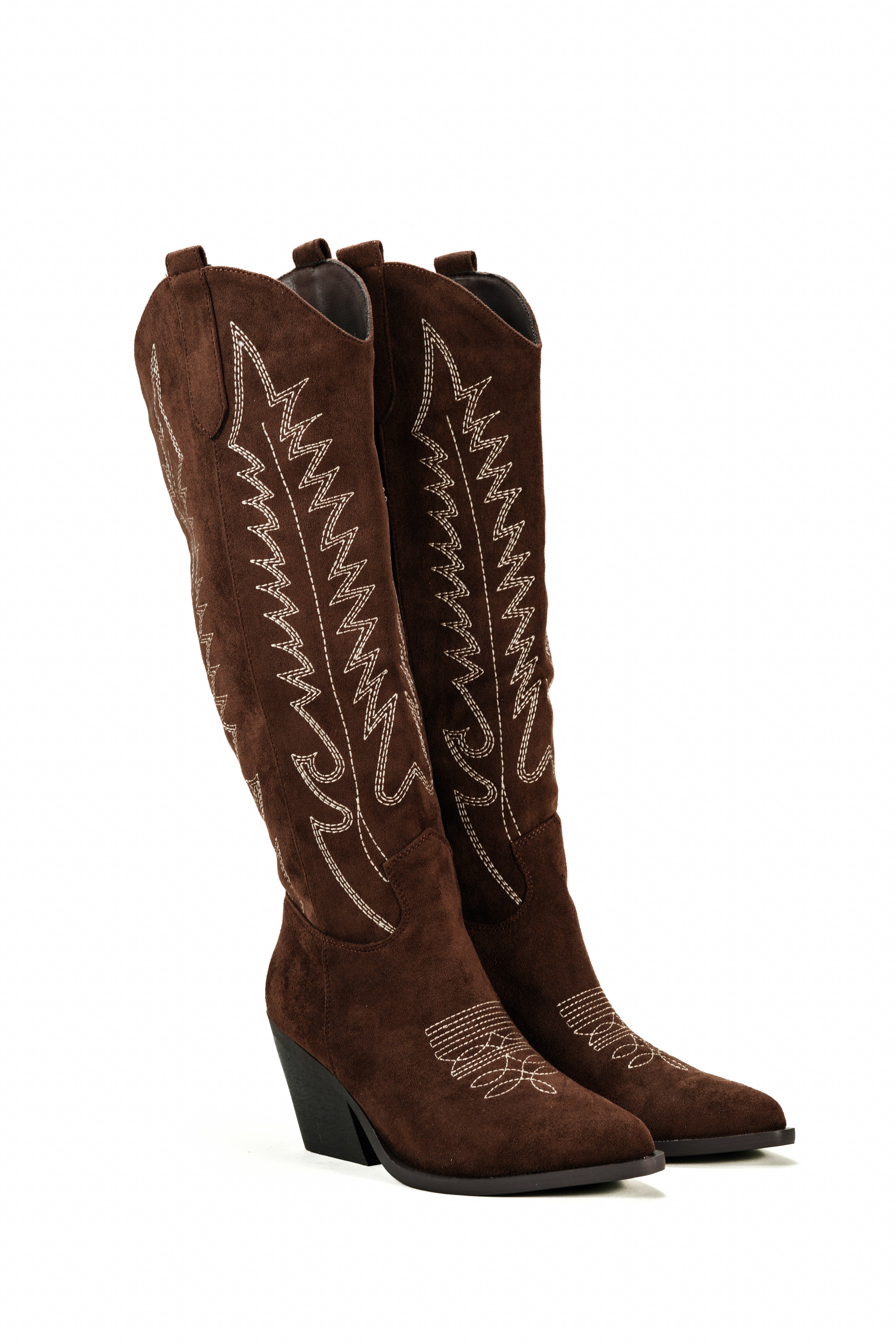 SAVANA – Santiags Chocolat