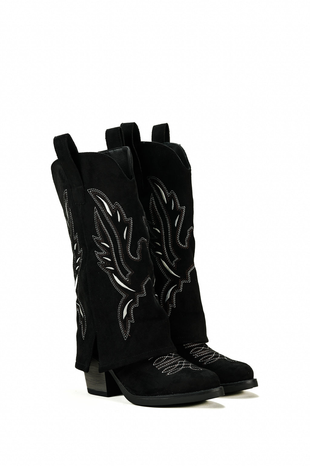 LUCIA – Bottes guêtres Noir