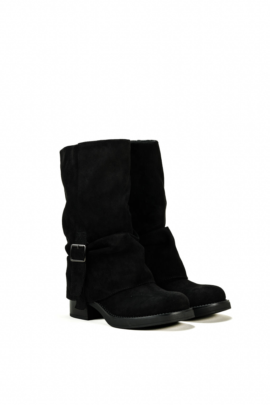 THALIE – Bottes guêtres Noir