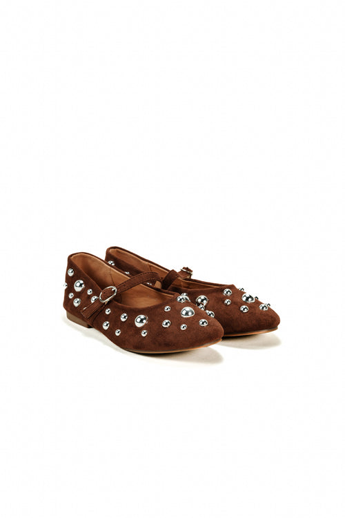 BARBARA – Brown Ballerinas