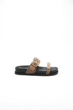 Sandales brides CINDY - Taupe