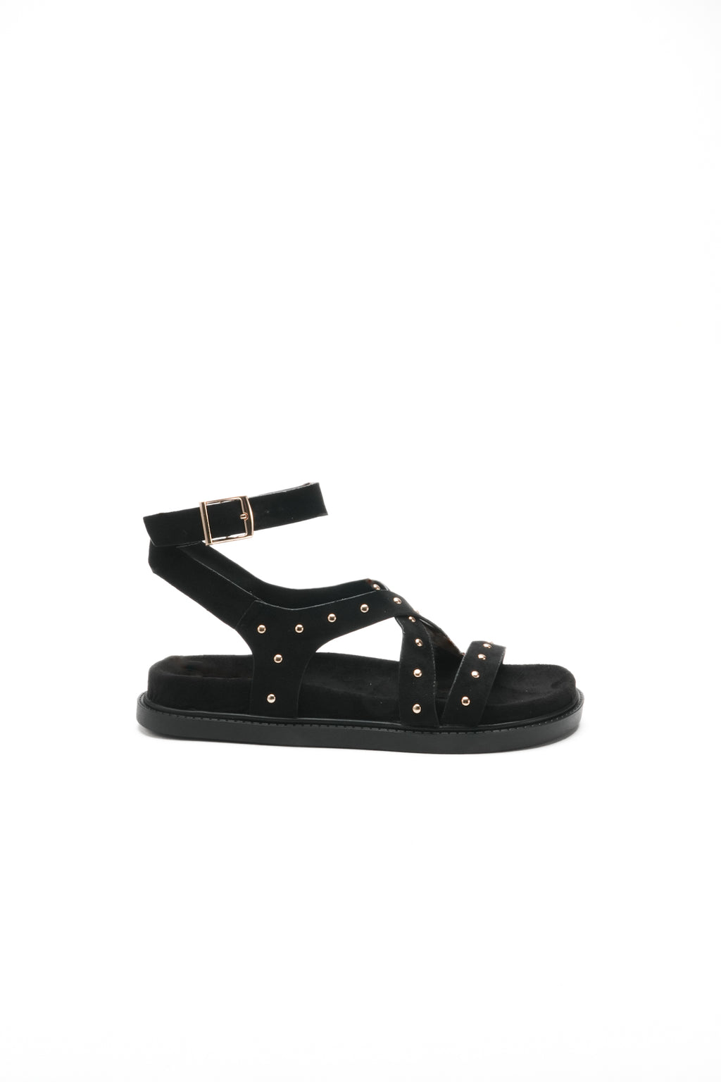 Sandales cloutées CANDICE - Noir