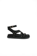 Sandales cloutées CANDICE - Noir