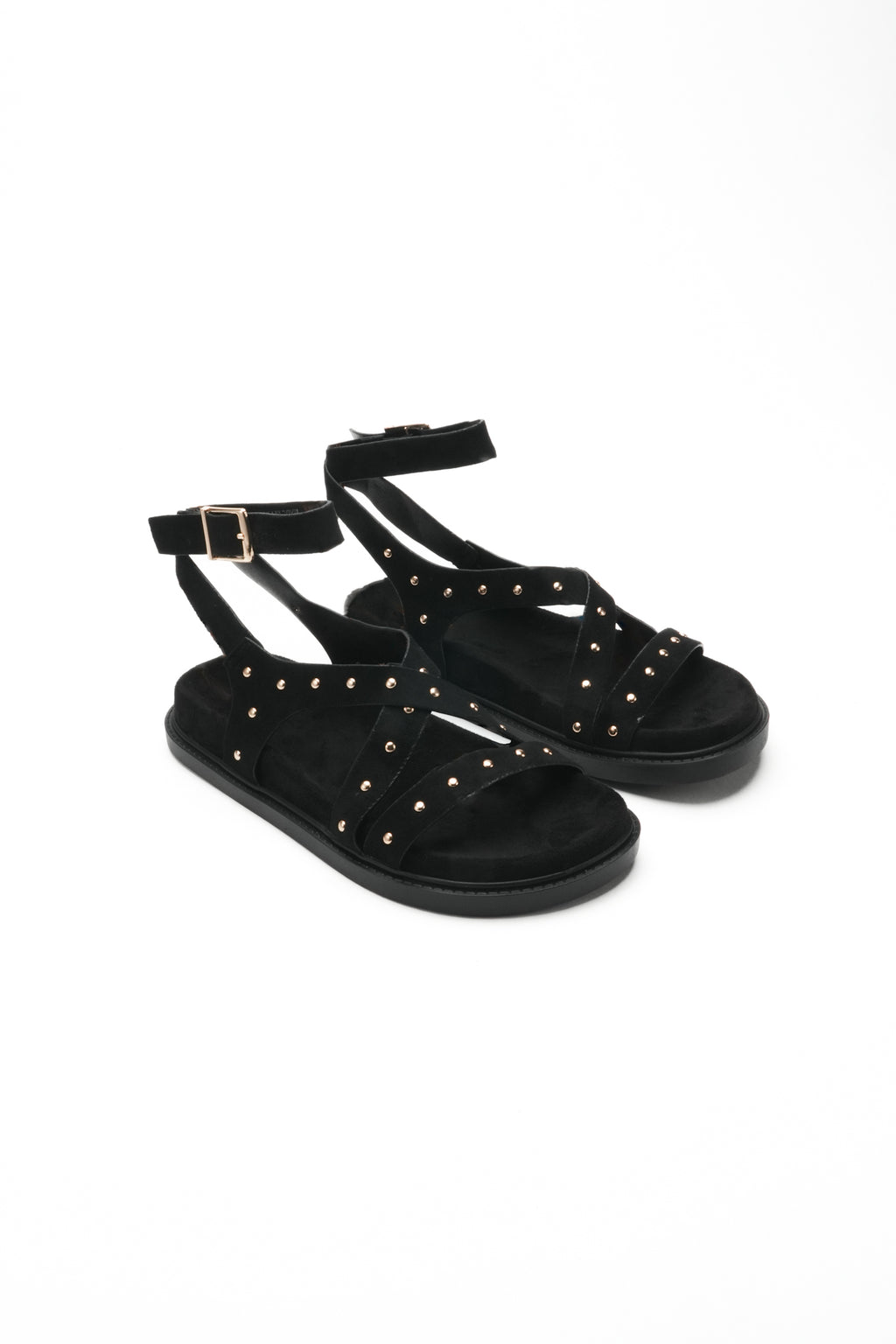 Sandales cloutées CANDICE - Noir