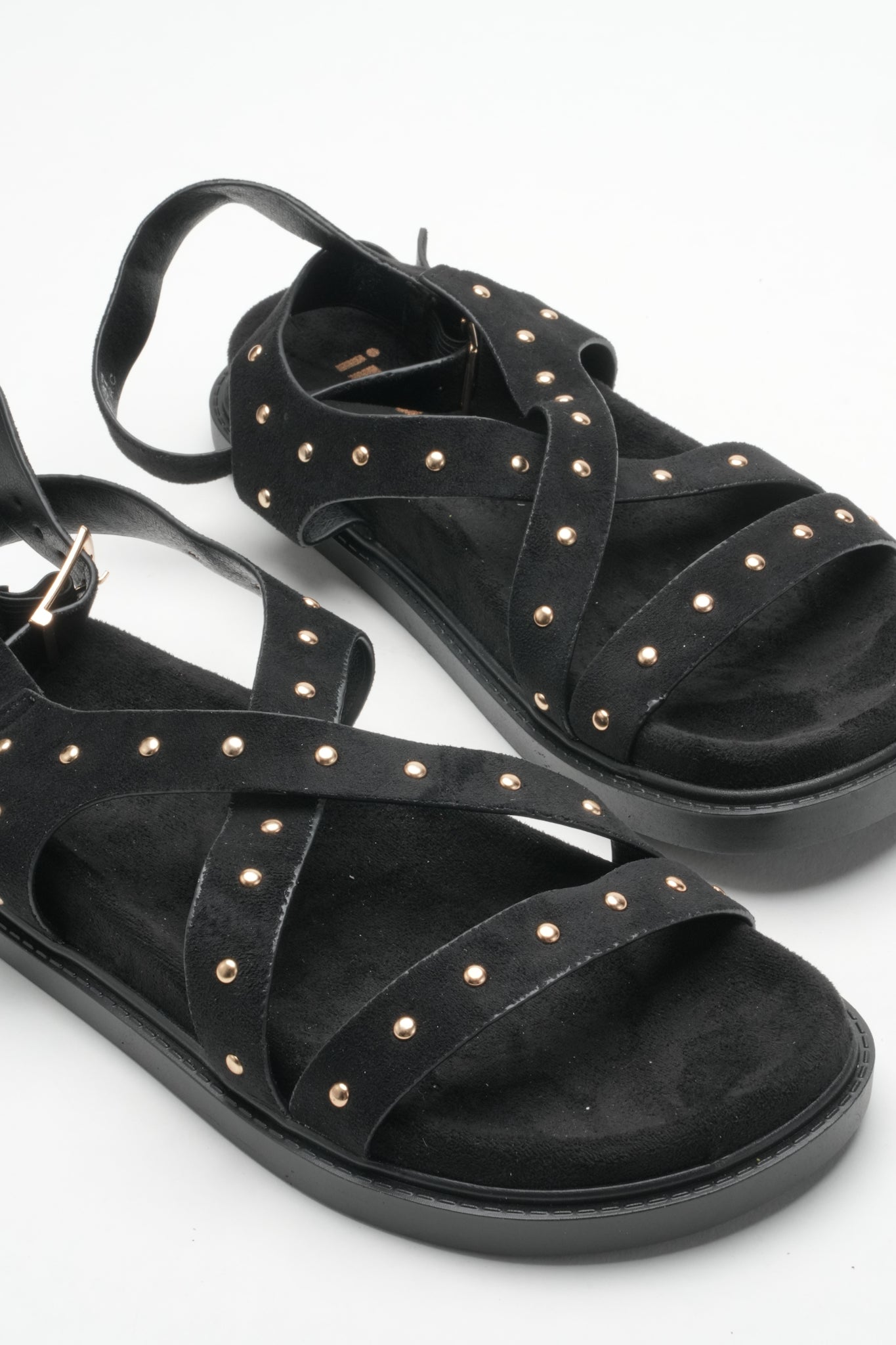 Sandales cloutées CANDICE - Noir