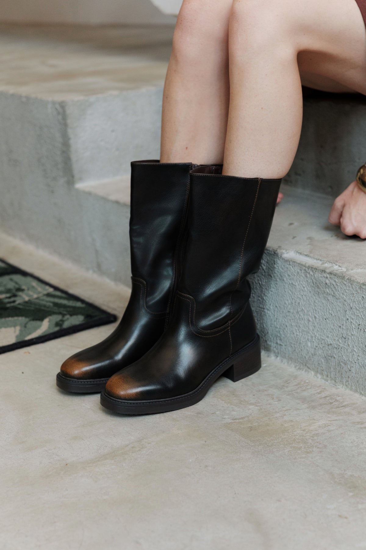 Bottes ELISE - Marron