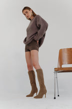 Bottes PAMELA - Taupe