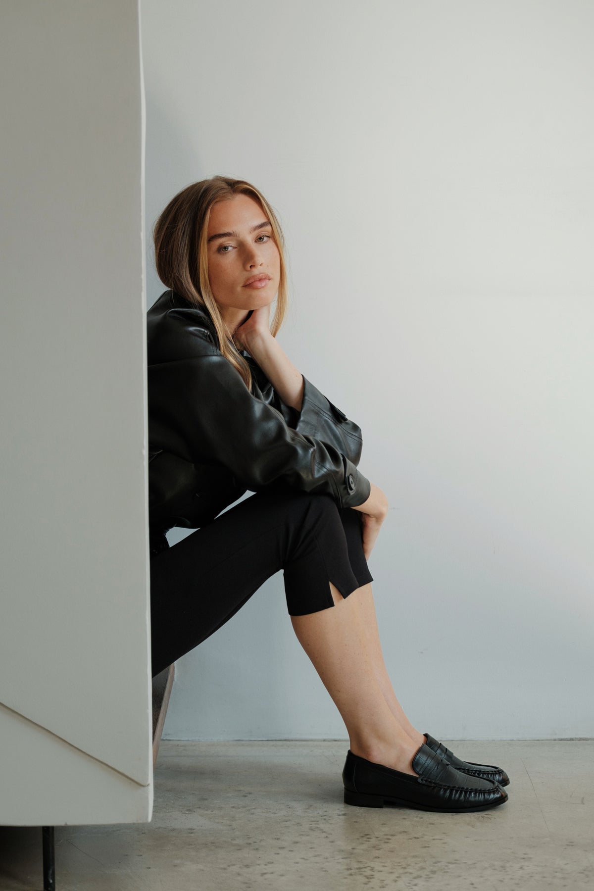 Mocassins LEONIE - Noir