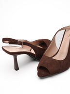 Escarpins JUNE - Marron