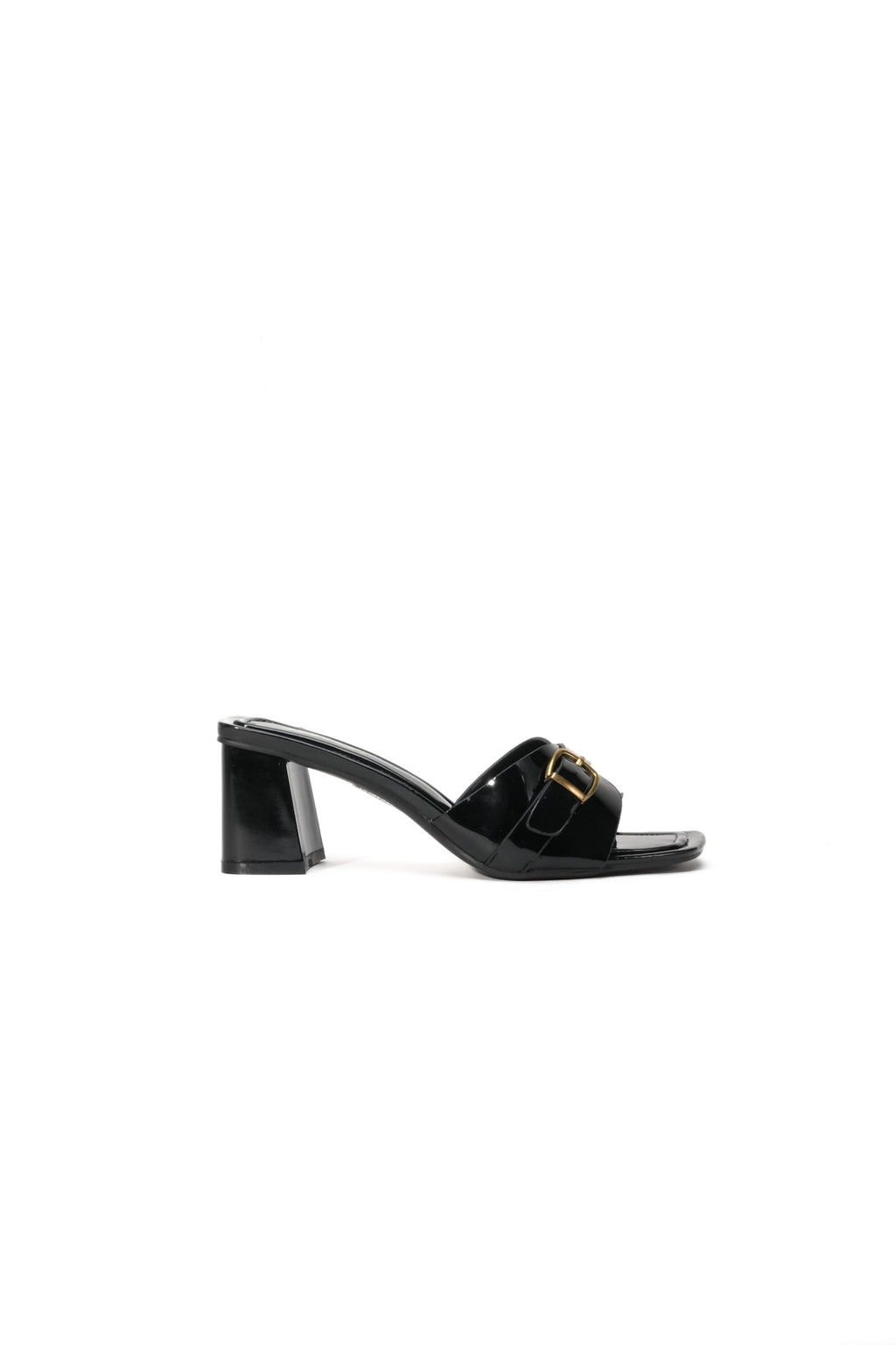 Mules à talons LISE - Noir