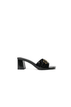 Mules à talons LISE - Noir