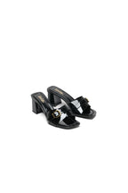 Mules à talons LISE - Noir