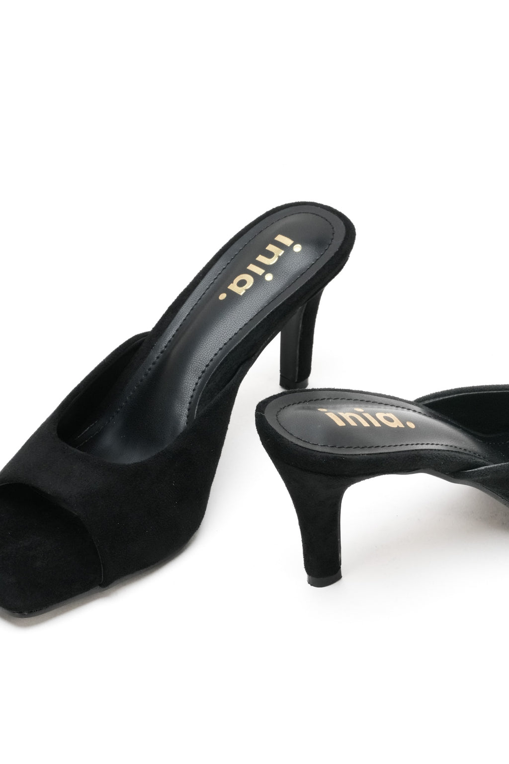 Mules à talons ISADORA - Noir