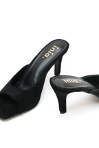 Mules à talons ISADORA - Noir