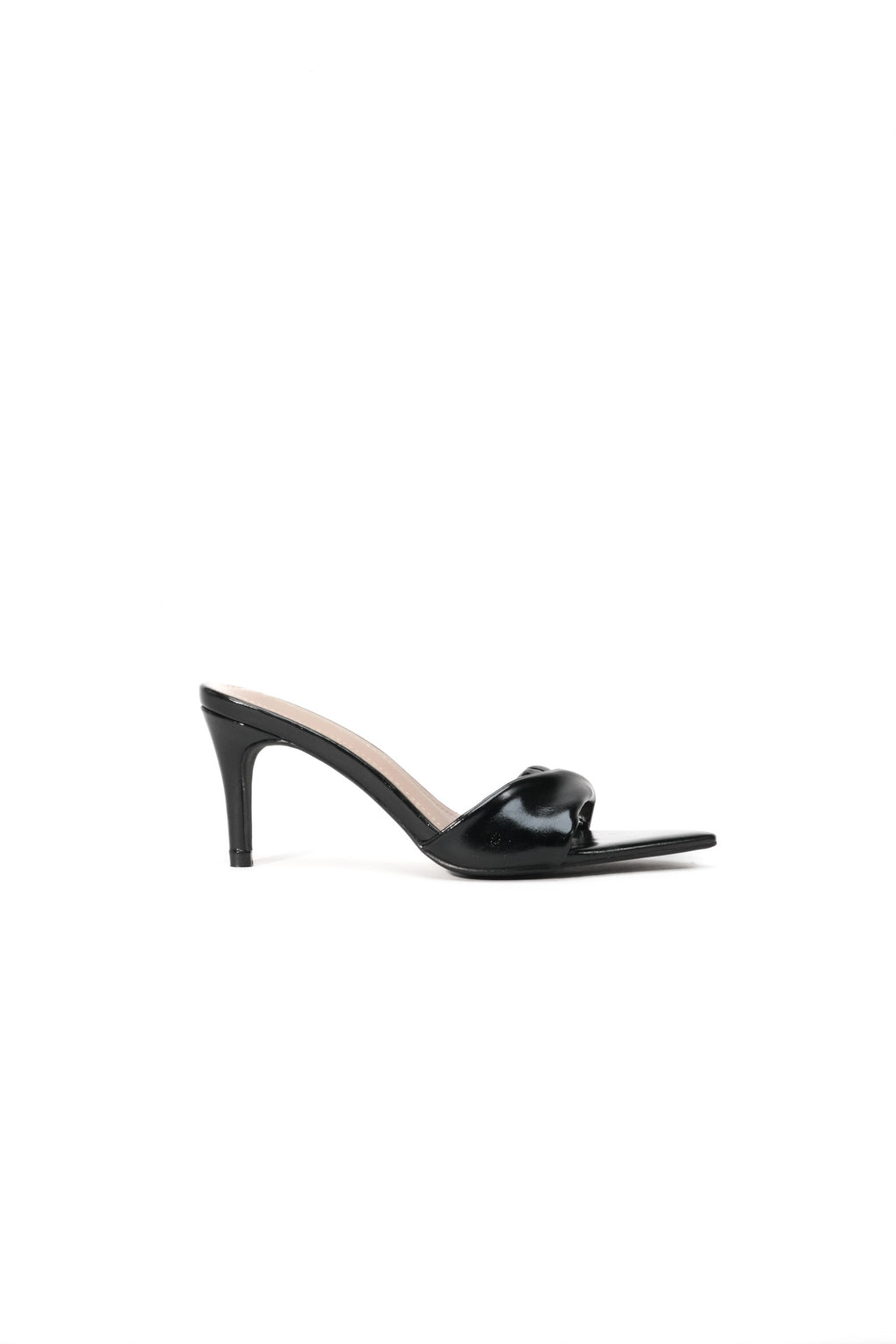 Mules à talons LISA - Noir