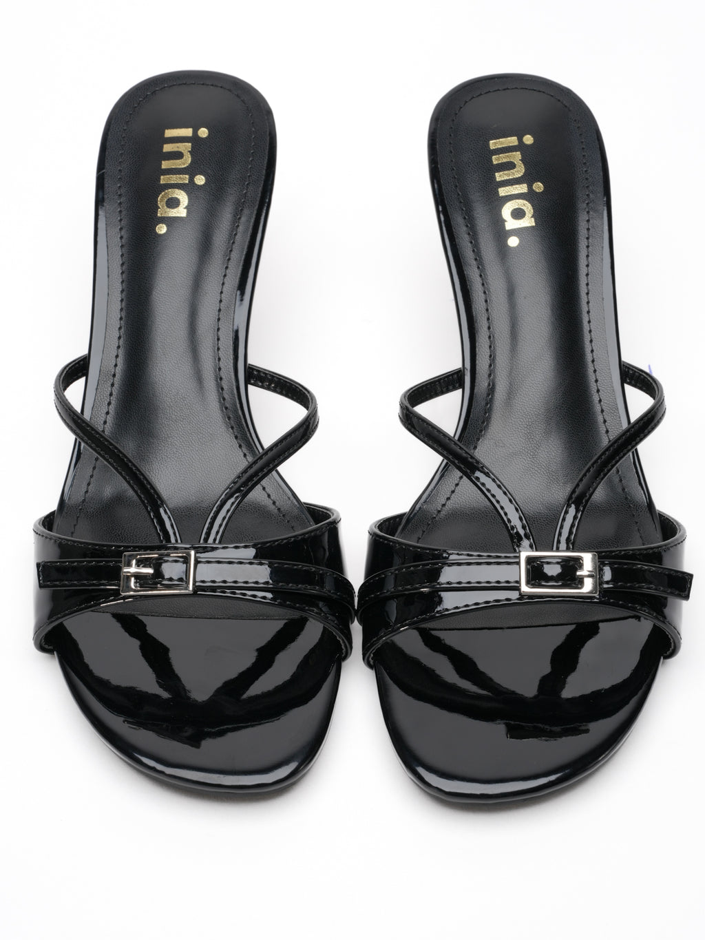 Mules à talons LOU - Noir