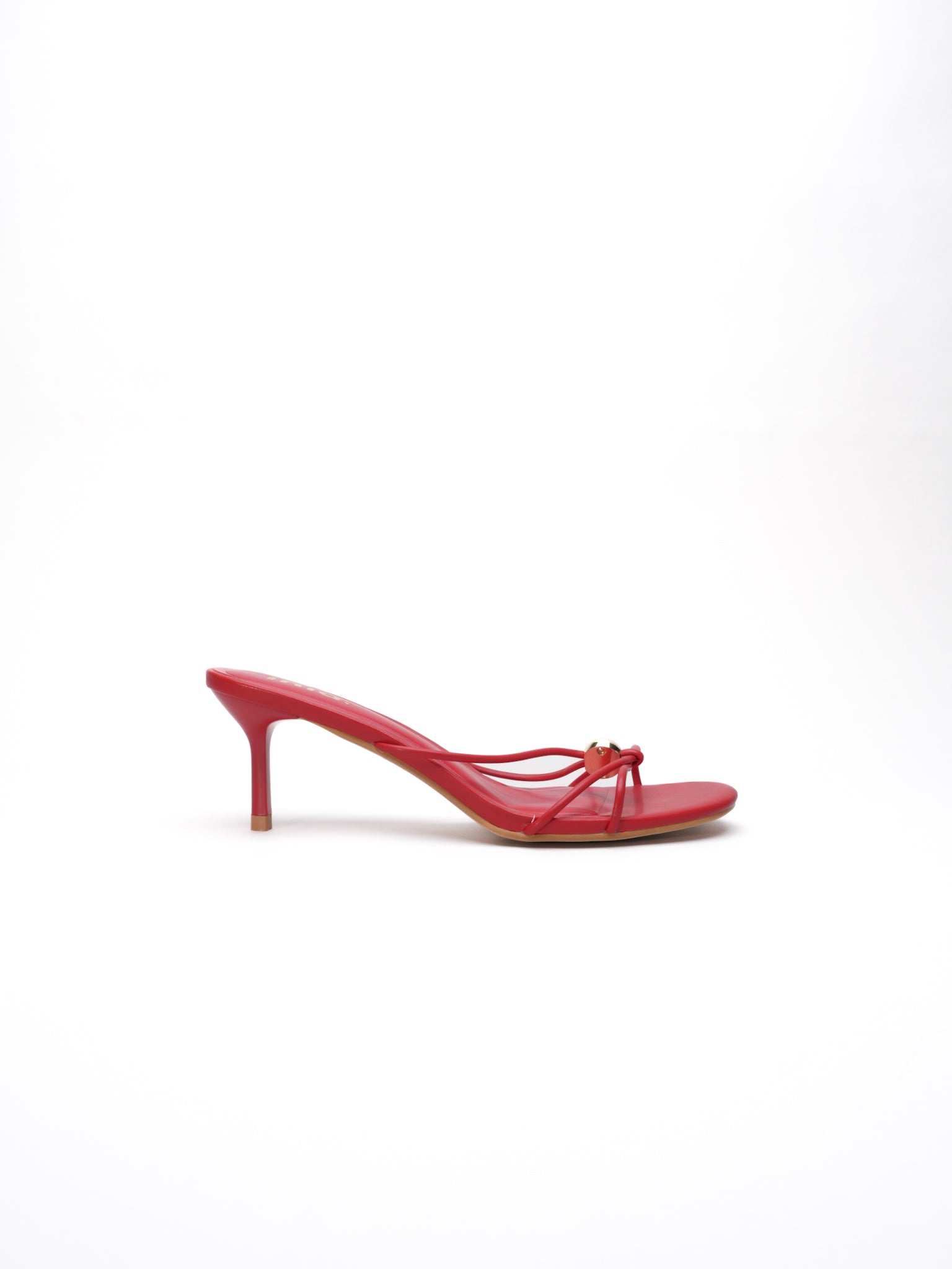 Sandales mules ALBA - Rouge