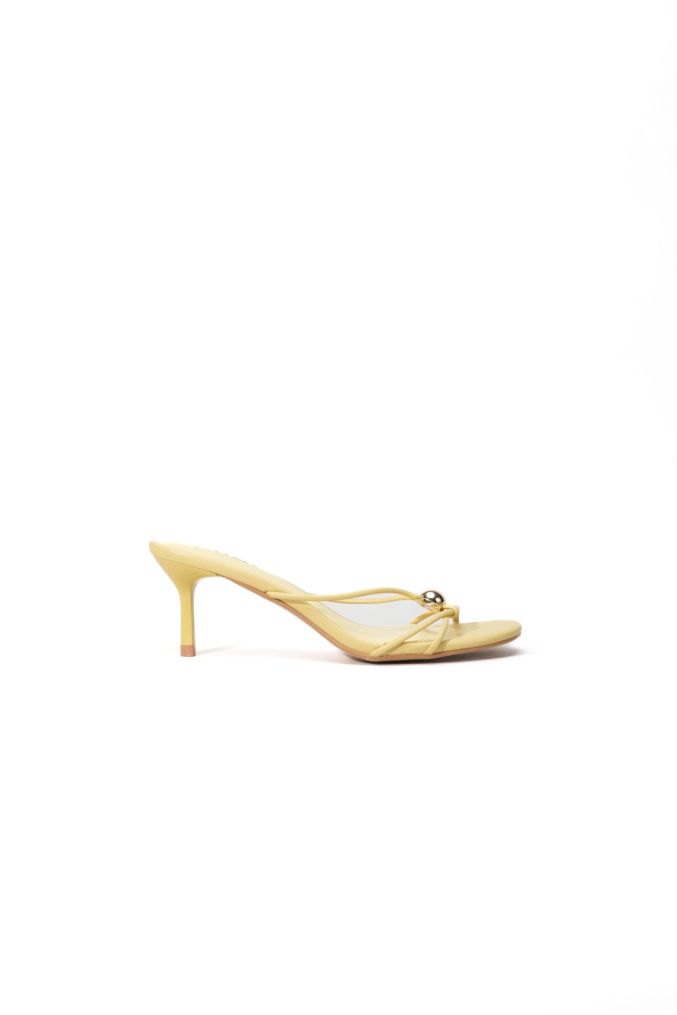 Sandales mules ALBA - Jaune
