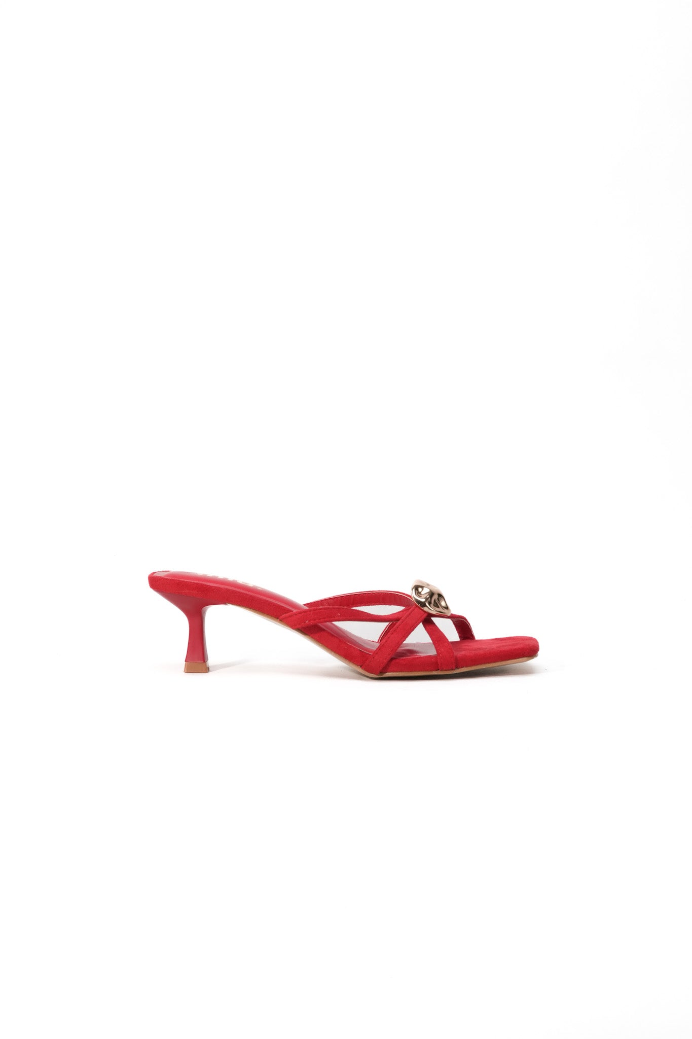 Sandales mules SERENA - Rouge