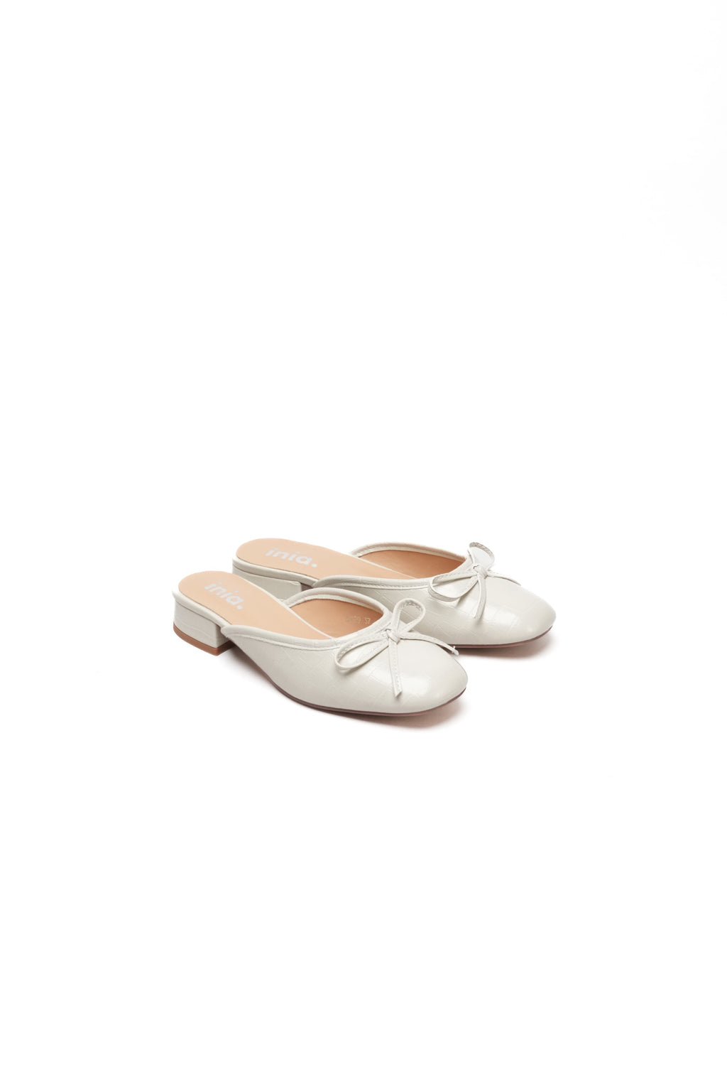 Mules ballet MILA - Ivoire