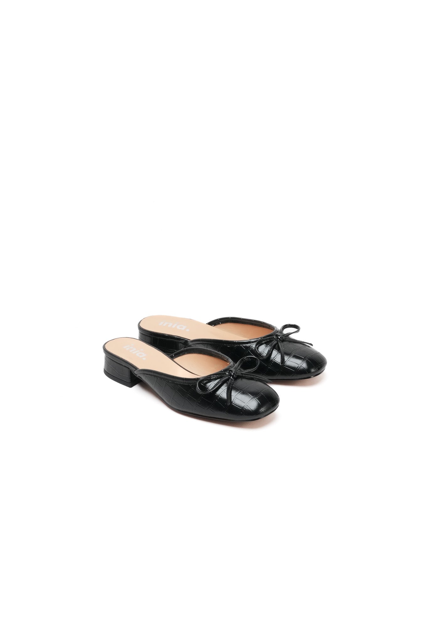 Mules ballet MILA - Noir