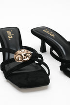 Sandales mules SERENA - Noir