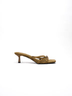 Sandales mules SERENA - Kaki